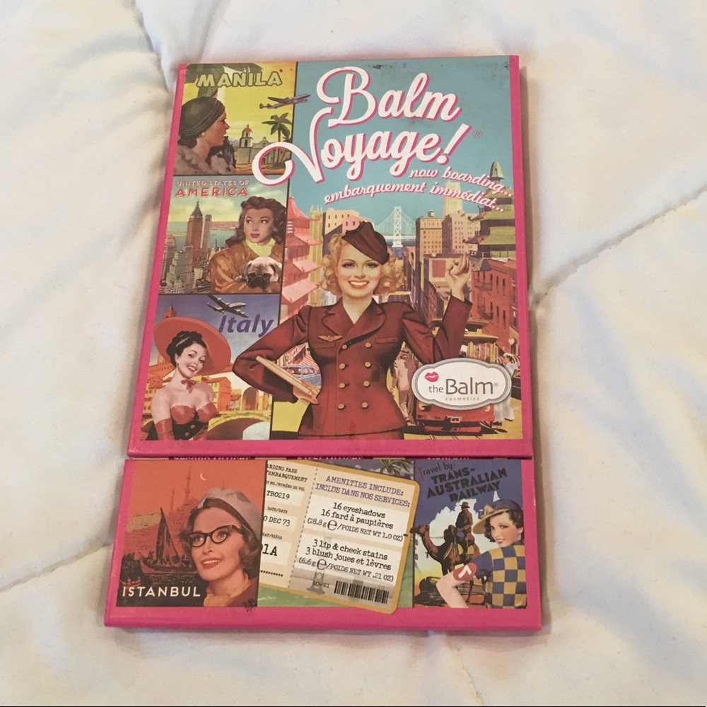 The Balm palette Balm Voyage Vol.1